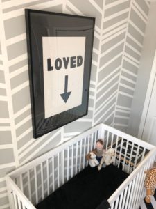 Over the crib art