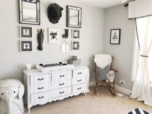 Black White and Grey Nursery