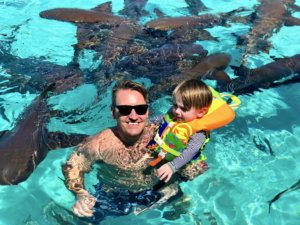 Bahamas, bucket list, adventure, tours, beach, paradise, swimming with the pigs, swimming pigs, Exuma, swimming with sharks, nurse sharks, shark dive, 