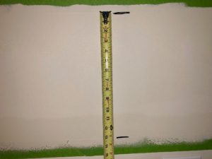 How to paint stripes on wall