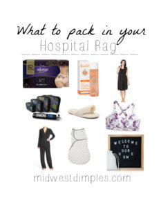 What to pack in your hospital bag