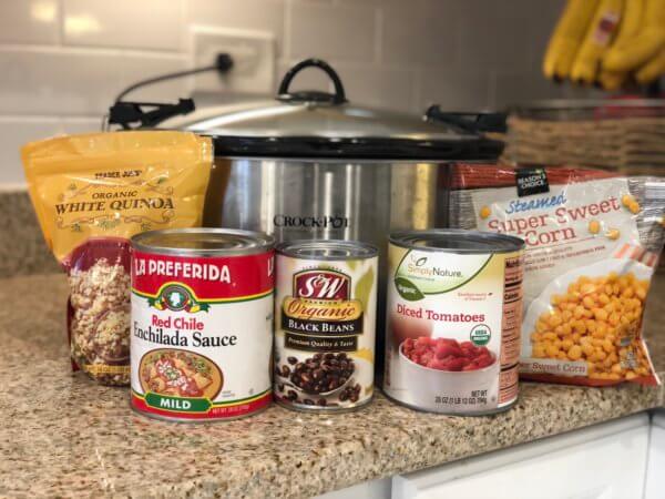 Quinoa Enchilada Lettuce Wraps