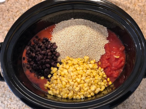 Quinoa Enchilada Lettuce Wraps