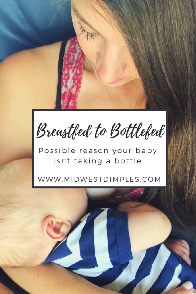 Possible reason your baby is not taking a bottle