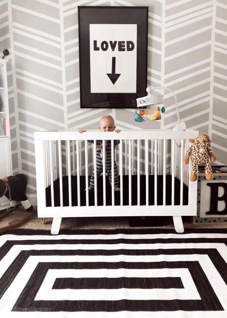nursery room decor, monochrome nursery, black and white nursery, nursery must haves, baby must haves, nursery necessities, nursery room art